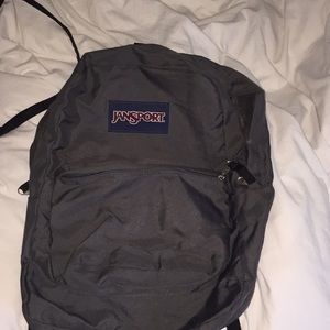 Grey Jansport Backpack